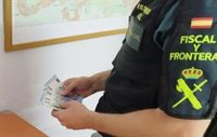 Interceptado en Sarasate portando billetes falsos tras tratar de eludir los controles de la Guardia Civil