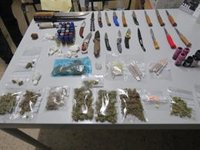 Incautado un machete de más de 50 centímetros en un control en el peaje de Zuasti, dirección Pamplona