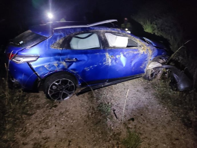 Accidente de circulación en la provincia de Lugo