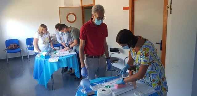 Taller sobre vías aéreas