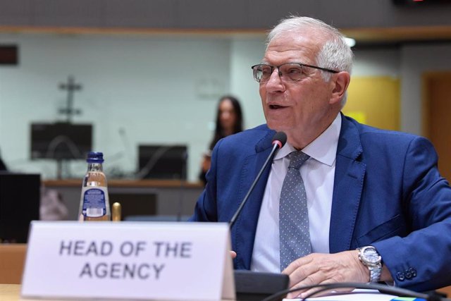 Archivo - El Alto representante de la Unión Europea para Asuntos Exteriores y Política de Seguridad, Josep Borrell.