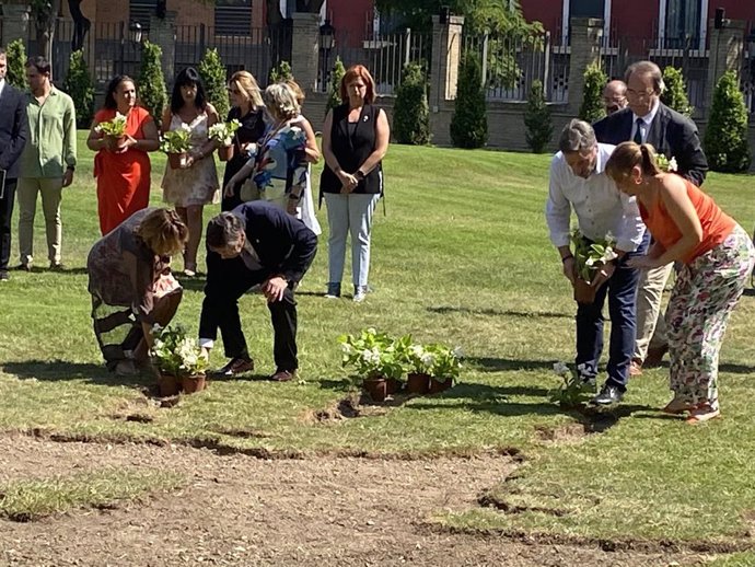 El acto ha tenido lugar en los Jardines de Presidencia del Edificio Pignatelli.