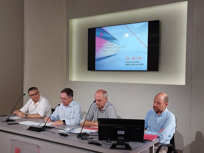 Los usuarios de la red TIB de bus, tren y metro crecen un 23,25% en el primer semestre del año respecto a 2019.