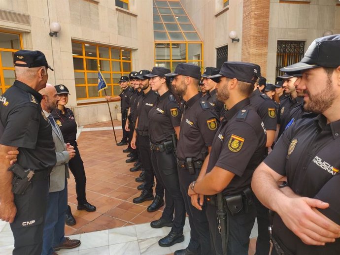 La Policía Nacional incrementa su plantilla en Málaga con 380 efectivos dentro de la Operación Verano 2022