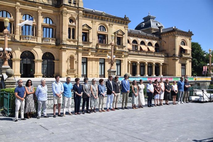 San Sebastián recuerda con una concentración el 25 aniversario del asesinato de Miguel Ángel Blanco