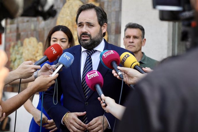 El presidente del Partido Popular de Castilla-La Mancha, Paco Núñez