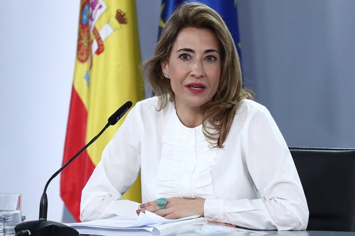 La ministra de Transportes, Movilidad y Agenda Urbana, Raquel Sánchez.