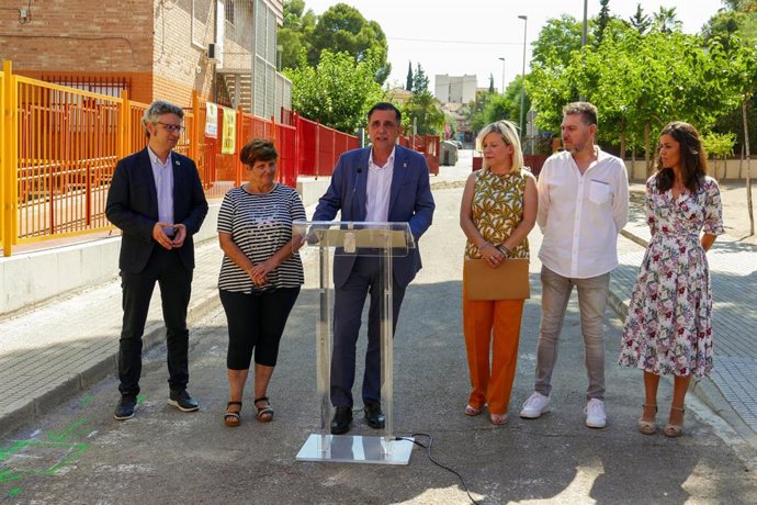 El alcalde de Murcia se dirige a los medios