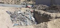 Denunciado al dueño de un solar de Lorca por depositar materiales contaminantes sin ningún tipo de licencia
