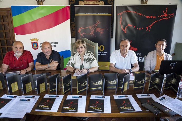 Presentación programa actos conmemorativos 25 aniversario descubrimiento pinturas El Pendo