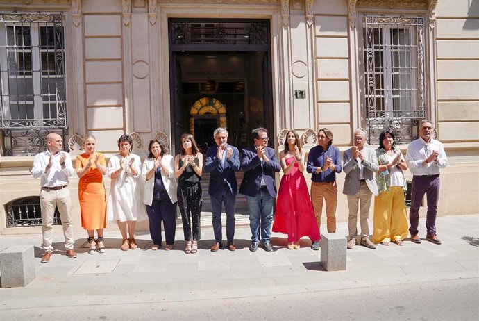 Acto de homenaje a Miguel Ángel Blanco en la Diputación de Almería