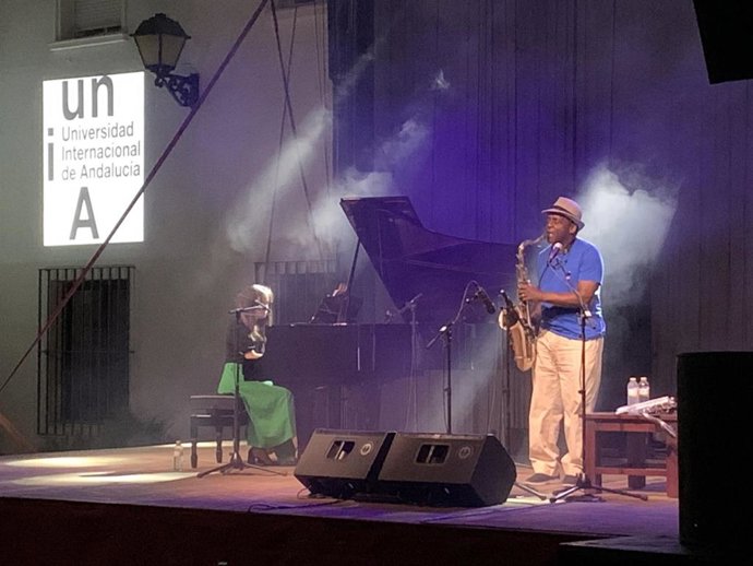Espectáculo de jazz de David Murray y Marta Sánchez en la UNIA.