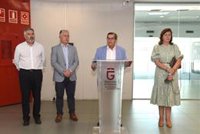 La Diputación de Granada se suma con una concentración al homenaje a las víctimas del terrorismo