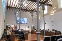 El pleno de la DPZ rechaza una moción que pedía incrementar la presencia de la Guardia Civil