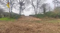 Investigan a un hombre por derribar la fortificación de un castro de la Edad de Hierro en Trazo (A Coruña)