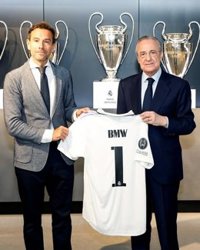 Los equipos de fútbol masculino y femenino del Real Madrid conducirán BMW eléctricos