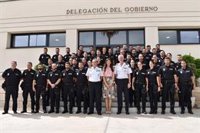 Melilla recibe a 45 policías nacionales en prácticas para reforzar la frontera con Marruecos tras su reapertura