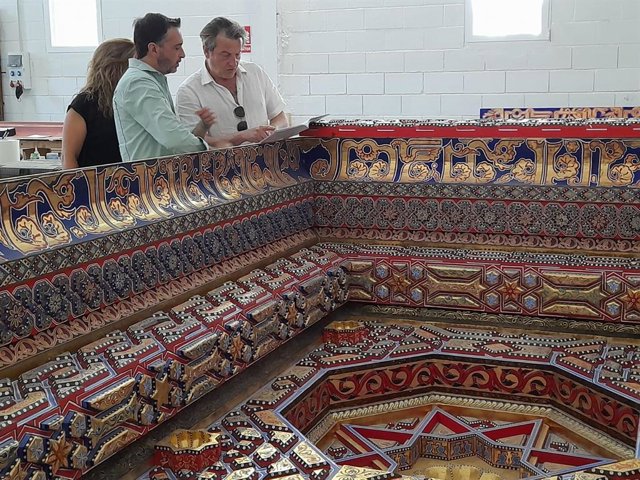 Visita al taller de artesonados mudéjares de Paco Luis Martos.