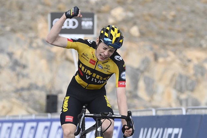 Archivo - El ciclista dans Jonas Vingegaard (Jumbo-Visma)