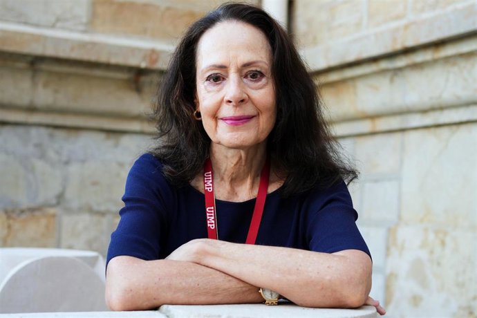 Yolanda Gómez, en la UIMP.