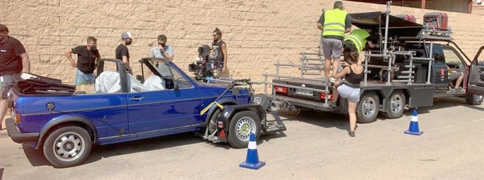 La serie de de Netflix 'Kaos' se rueda en la Costa del Sol-Axarquía