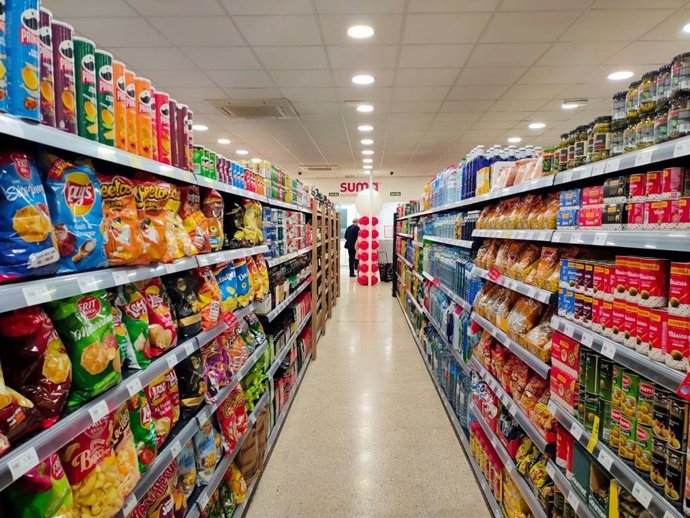 Un supermercado del grupo Transgourmet Ibérica