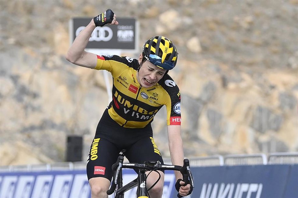 Archivo - El ciclista danés Jonas Vingegaard (Jumbo-Visma)