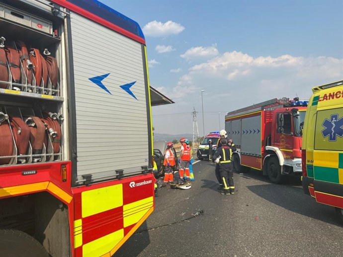 Bomberos y Summa-112