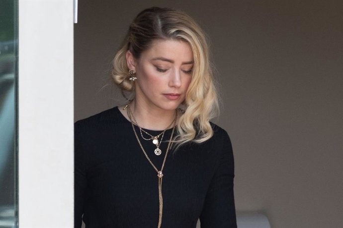 La actriz Amber Heard