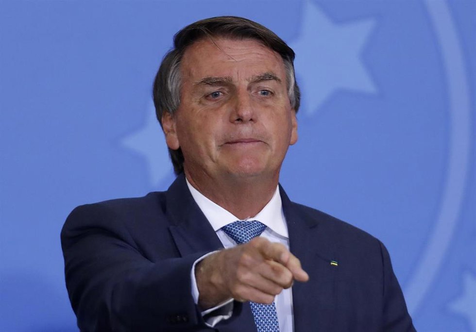 Archivo - El presidente de Brasil, Jair Bolsonaro