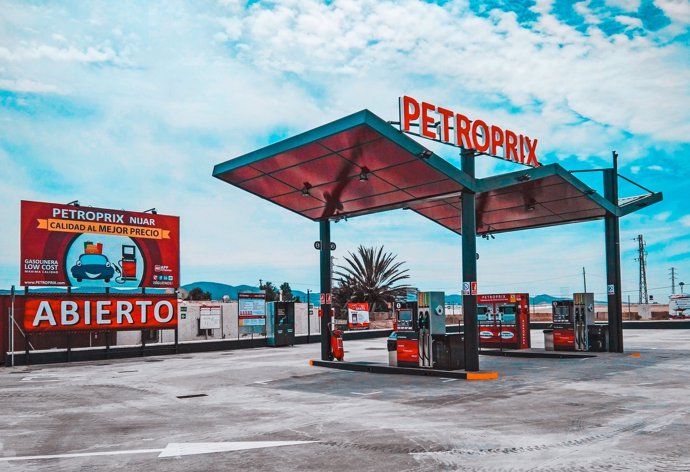 Una estación de servicio de Petroprix