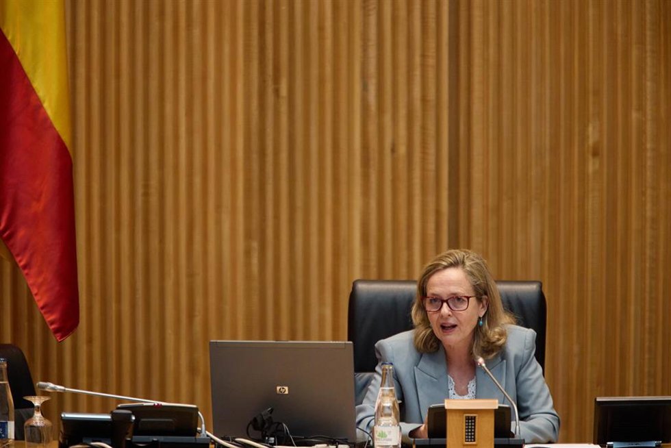 La vicepresidenta primera y ministra de Asuntos Económicos y Transformación Digital, Nadia Calviño