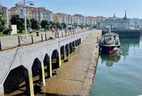 Las obras del Muelle de Maura acabarán a finales de julio y el paseo marítimo quedará reabierto en su totalidad