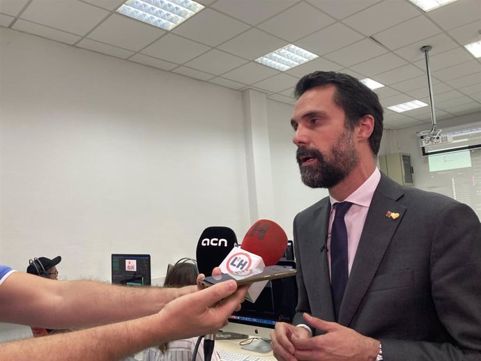 El conseller de Empresa y Trabajo de la Generalitat, Roger Torrent.