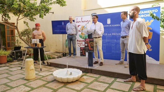 Presentación de los Juegos Moriscos de Aben Humeya, que se celebran en Purchena (Almería)