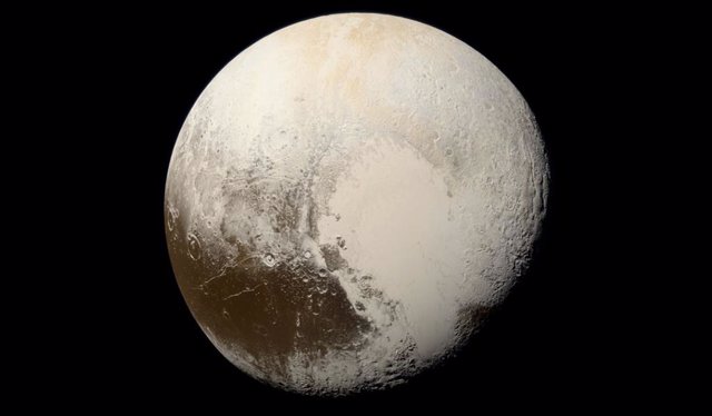 Imagen de Plutón sacada por New Horizons