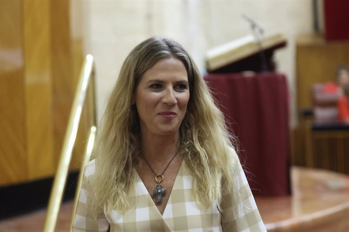 La parlamentaria andaluza del PP-A Ana Mestre, elegida vicepresidenta primera del Parlamento.