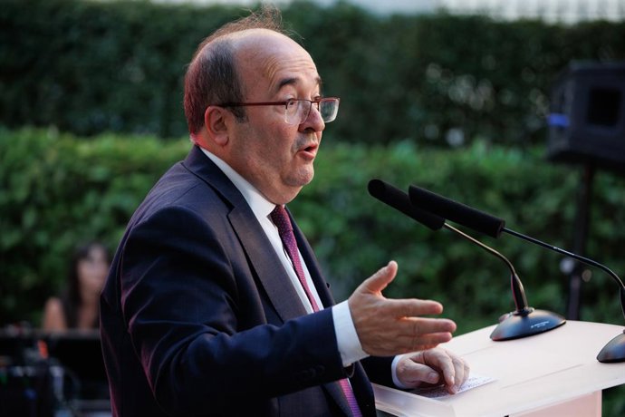 El ministre de Cultura i Esport, Miquel Iceta