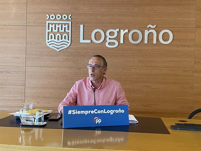 El concejal del Grupo Municipal Popular en el Ayuntamiento de Logroño, Ángel Sáinz Yangüela