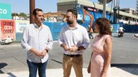PSOE critica "mala praxis y retrasos" en las obras del aparcamiento soterrado de Echevarría del Palo en Málaga capital
