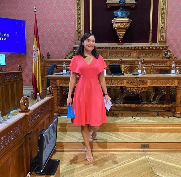 La portavoz de Ciudadanos en el Consell de Mallorca, Beatriz Camiña.