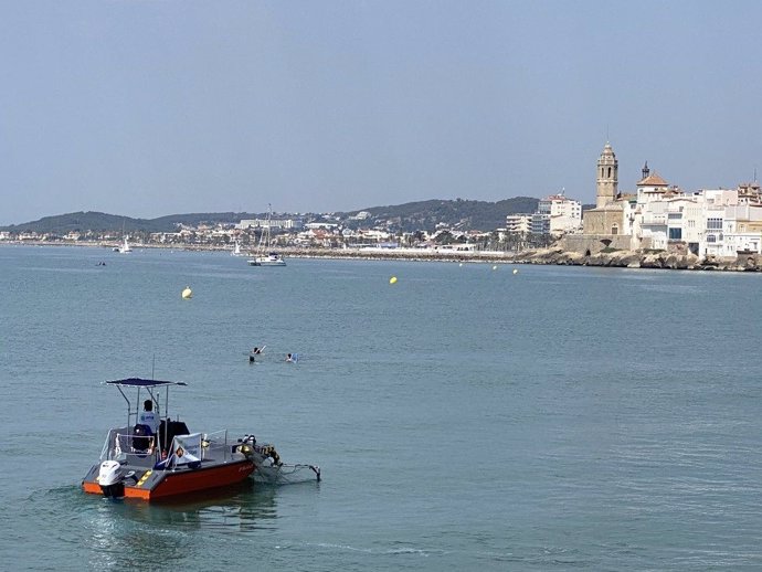 Vista marítima de Sitges