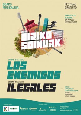 Cartel del festival Hiriko Soinuak