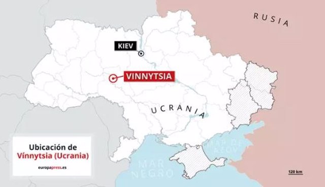 Localització de Vínnitsia