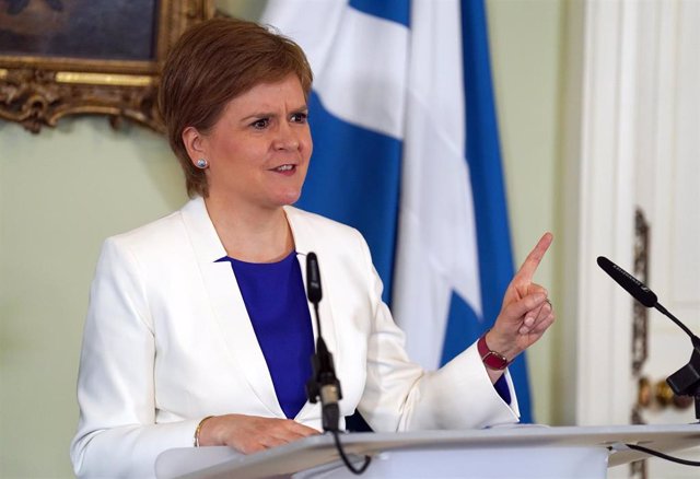 La ministra principal de Escocia, Nicola Sturgeon.