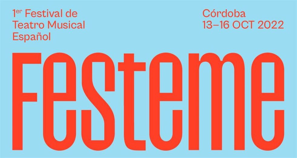 Imagen promocional del I Festival de Teatro Musical Español, Festeme.