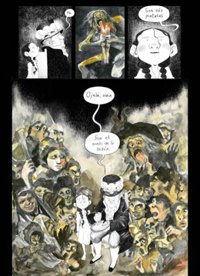 Sara Martínez, ganadora del II concurso de cómic 'Universo Goya', de Ibercaja, por su obra 'Mientras dure la tormenta'