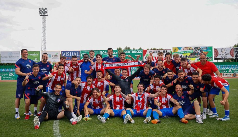 Archivo - Juvenil A del Atlético de Madrid