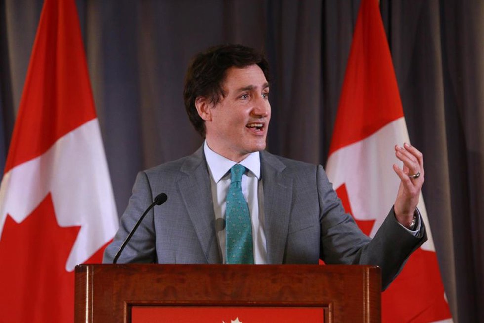 Archivo - El primer ministro de Canadá, Justin Trudeau