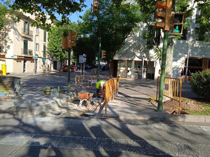 Archivo - Obras del Ayuntamiento de Palma en Santa Catalina